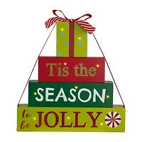 Northlight Lighted "Tis The Season To Be Jolly" - 11.75in Marquee Lights
