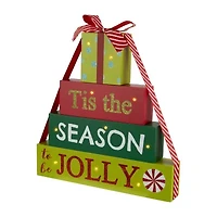 Northlight Lighted "Tis The Season To Be Jolly" - 11.75in Marquee Lights