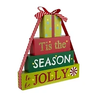 Northlight Lighted "Tis The Season To Be Jolly" - 11.75in Marquee Lights
