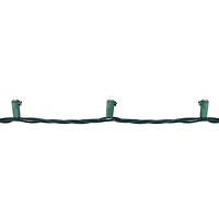 Northlight 300 Warm White Led - 74.75 Ft Green Wire String Lights