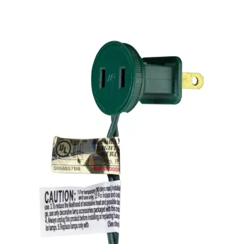 Northlight 300 Warm White Led - 74.75 Ft Green Wire String Lights