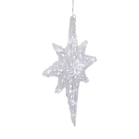 Northlight 24in Color Changing Blue And White Led Bethlehem Star Christmas Window Decor