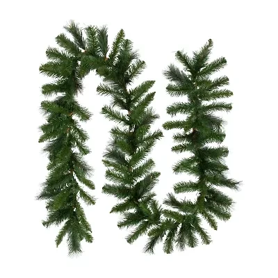 Northlight 9ft X 12in Mixed Green Beaver Pine Unlit Christmas Indoor Garland