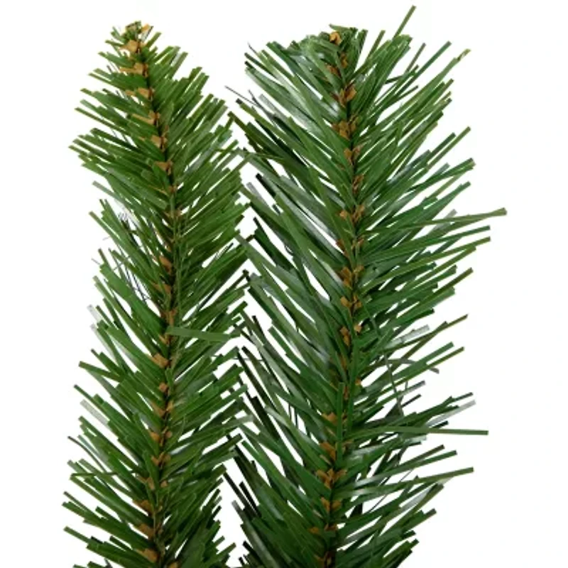 Northlight 9ft Mixed Green Beaver Pine Christmas Indoor Garland