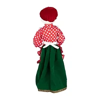 Northlight 24in Animated And Musical Mrs. Claus With Gingerbread Cookie Christmas Figurine