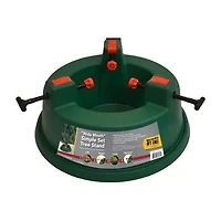 Northlight Green Wide Mouth Simple Set Live - Holds Trees Up To 6ft Tree Stand