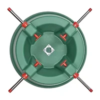 Northlight Green Wide Mouth Simple Set Live - Holds Trees Up To 6ft Tree Stand