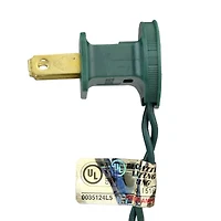 Northlight 100ct Multi-Color Faceted Led C7 66ft Green Wire String Lights