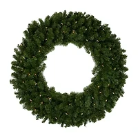 Northlight Pre-Lit Canadian Pine - 36in - Clear Lights Wreath