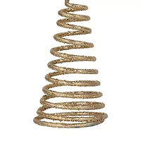 Northlight 12in Led Lighted Glittered Gold Star Warm White Lights Christmas Tree Topper