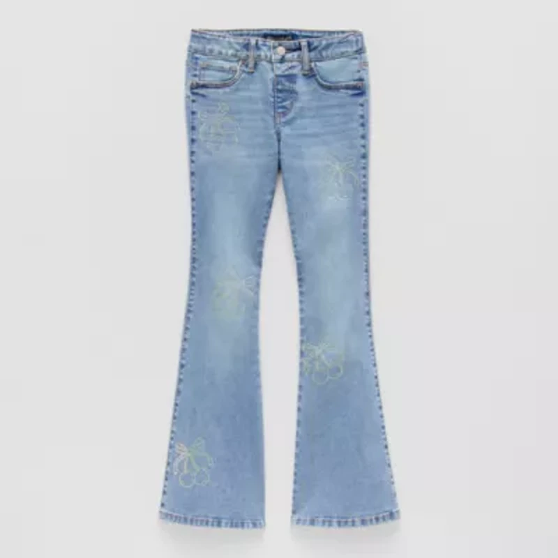 Vanilla Star Big Kid Girls Flare Leg Jean