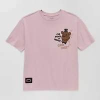 Little & Big Kid Boys Crew Neck Short Sleeve Oversized Five Nights at Freddys Graphic T-Shirt