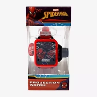 Spiderman Boys Red Strap Watch Spd4839jc
