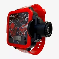 Spiderman Boys Red Strap Watch Spd4839jc