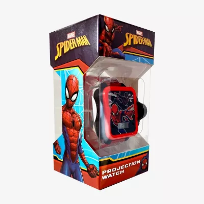 Spiderman Boys Red Strap Watch Spd4839jc