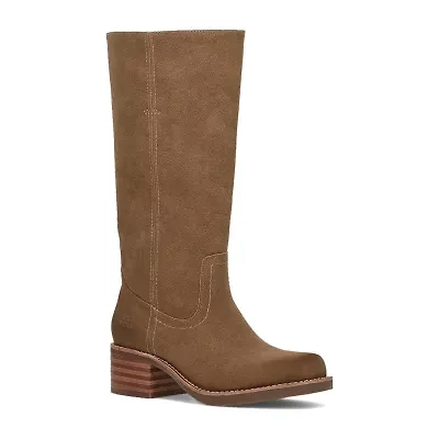 Frye and Co. Womens Miranda Stacked Heel Riding Boots