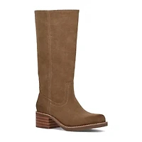 Frye and Co. Womens Miranda Stacked Heel Riding Boots