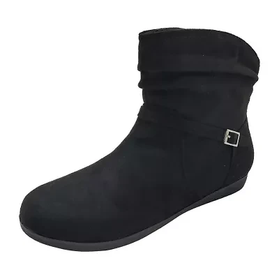 St. John's Bay Womens Kyle Flat Heel Slouch Boots