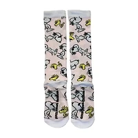 Womens Easy-on + Easy-off Peanuts Snoopy Hooded Short Sleeve Juniors Nightgown