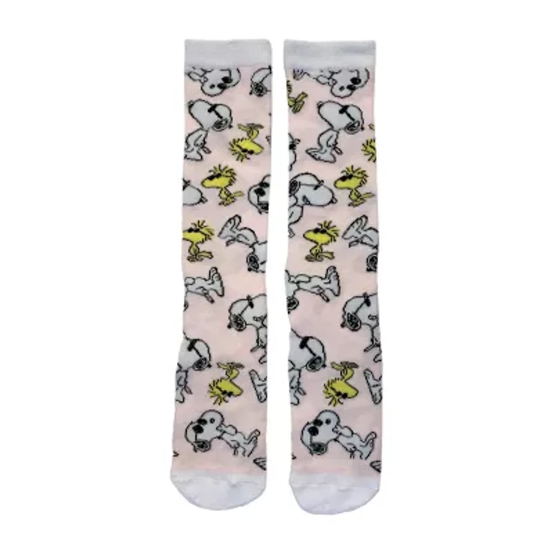 Womens Easy-on + Easy-off Peanuts Snoopy Hooded Short Sleeve Juniors Nightgown