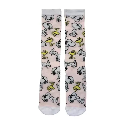 Womens Easy-on + Easy-off Peanuts Snoopy Hooded Short Sleeve Juniors Nightgown