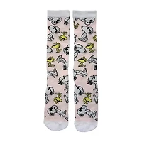 Womens Easy-on + Easy-off Peanuts Snoopy Hooded Short Sleeve Juniors Nightgown