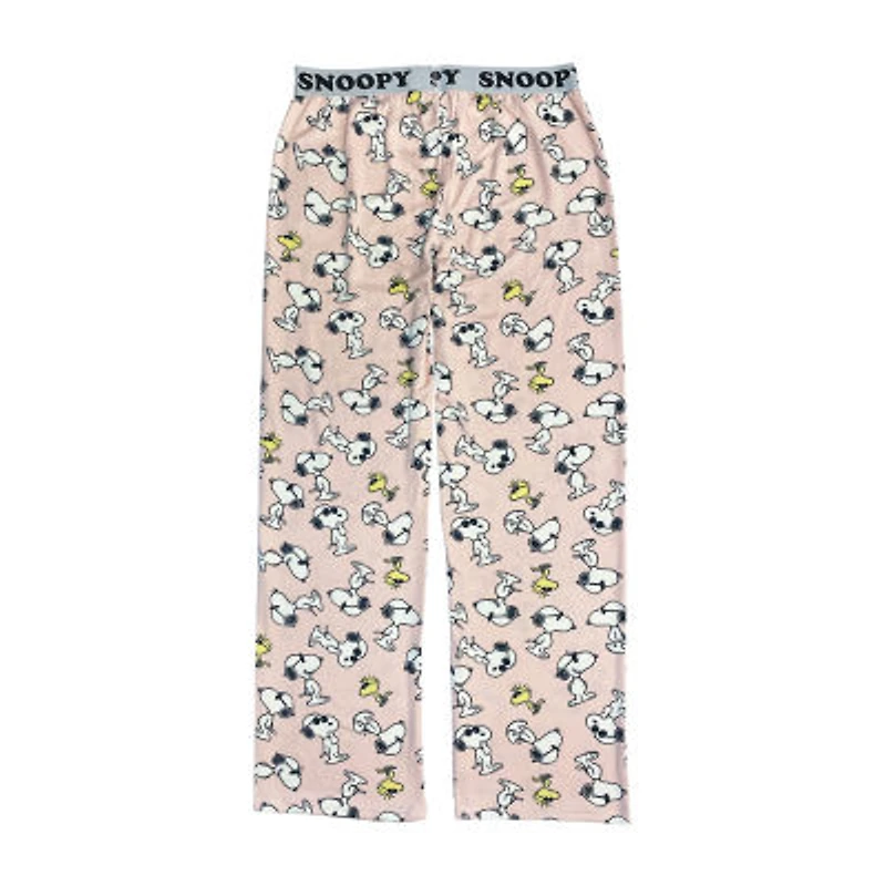 Disney Mjc Womens Easy-on + Easy-off Snoopy Pajama Pants