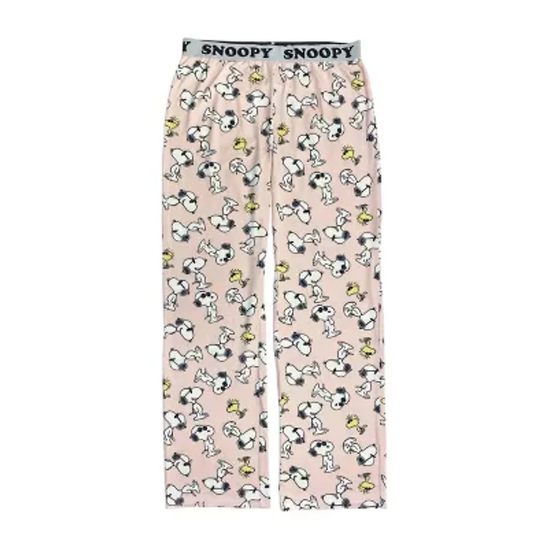 Disney Mjc Womens Easy-on + Easy-off Snoopy Pajama Pants