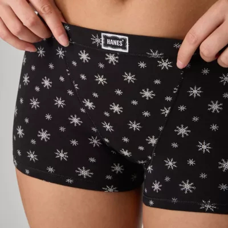 Hanes Womens Boxer Briefs Uo45v4