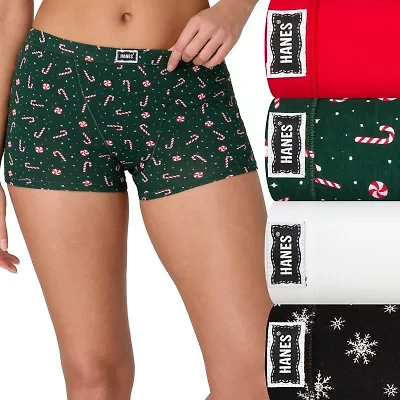 Hanes Womens Boxer Briefs Uo45v4