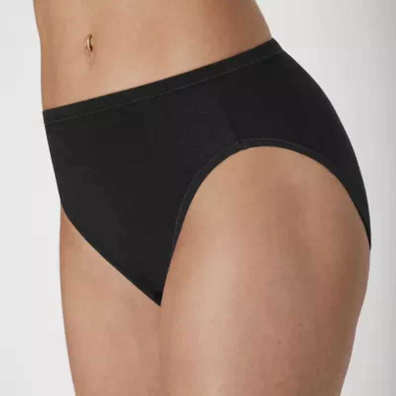 Hanes Womens High Cut Panty 43w5cs