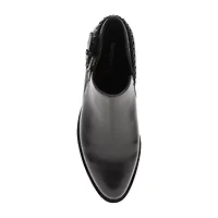 Baretraps Womens Palmer Block Heel Booties