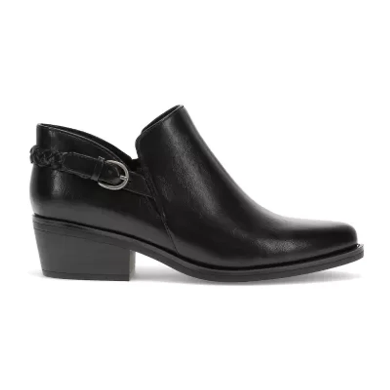 Baretraps Womens Palmer Block Heel Booties