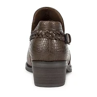 Baretraps Womens Palmer Block Heel Booties