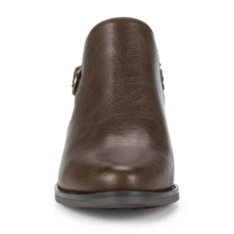 Baretraps Womens Palmer Block Heel Booties