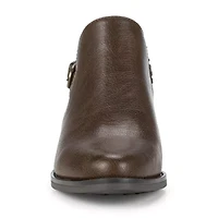 Baretraps Womens Palmer Block Heel Booties