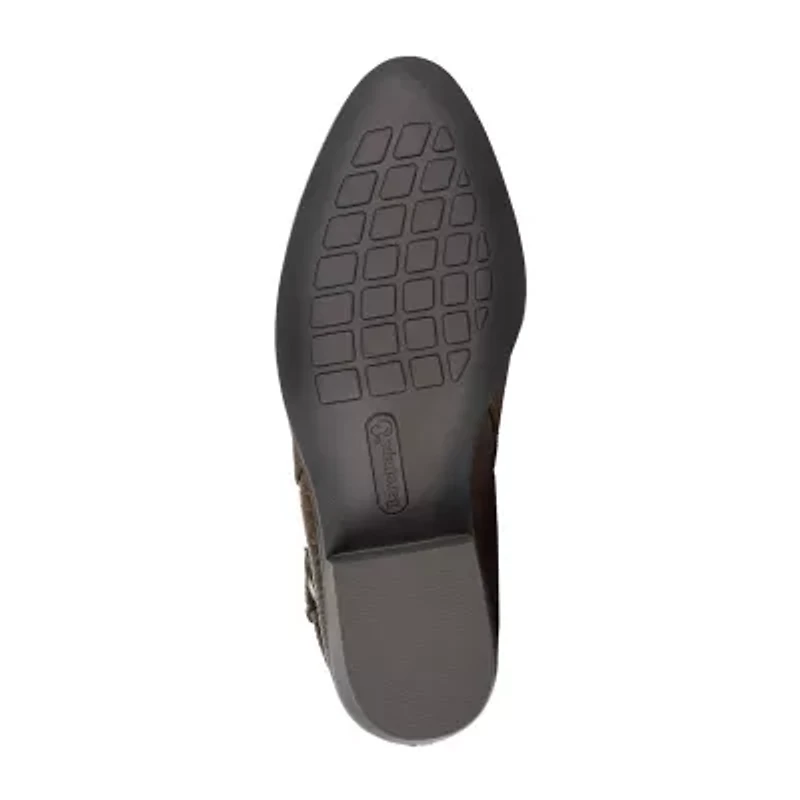 Baretraps Womens Palmer Block Heel Booties