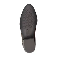 Baretraps Womens Palmer Block Heel Booties