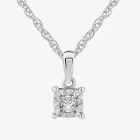 Yes, Please! (G, Si1-Si2) Womens 1/6 CT. T.W. Lab Grown White Diamond Sterling Silver 2 Pair Jewelry Set