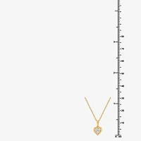 Yes, Please! (G, Si1-Si2) Womens 1/6 CT. T.W. Lab Grown White Diamond 14K Gold Over Silver 2 Pair Jewelry Set