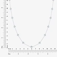 Diamond Addiction (G-H, Si2-I1) Womens 2 CT. T.W. Lab Grown White Diamond Sterling Silver 16 Inch Pendant Necklace