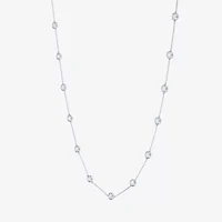 Diamond Addiction (G-H, Si2-I1) Womens 2 CT. T.W. Lab Grown White Diamond Sterling Silver 16 Inch Pendant Necklace