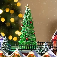 Glitzhome 15.25 Village Christmas Tabletop Decor