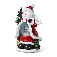Glitzhome 100mm Waterglobes Christmas Tabletop Decor