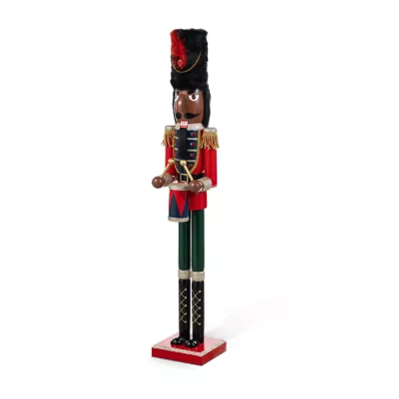 Glitzhome 25 Figurine Plastic Christmas Nutcracker