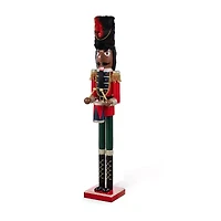 Glitzhome 25 Figurine Plastic Christmas Nutcracker
