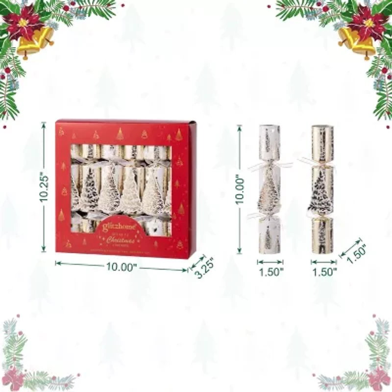 Glitzhome Christmas Tree Party Cracker Party Favor Kit