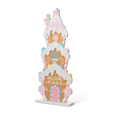 Glitzhome 35.25 Porch Drc Christmas Porch Sign