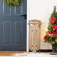 Glitzhome 34.25 Porch Drc Christmas Porch Sign