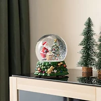Glitzhome 150mm Waterglobes Christmas Tabletop Decor